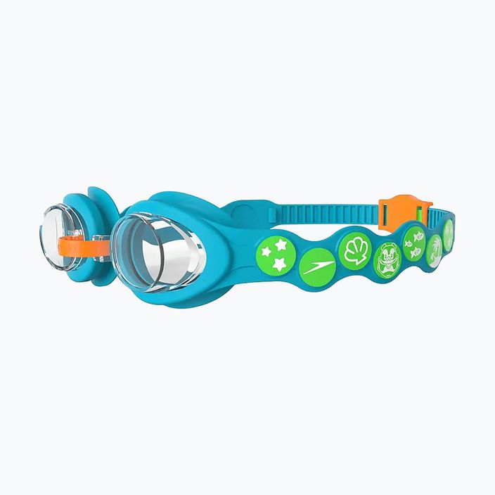 Speedo Infant Spot μπλε/πράσινα γυαλιά κολύμβησης 3
