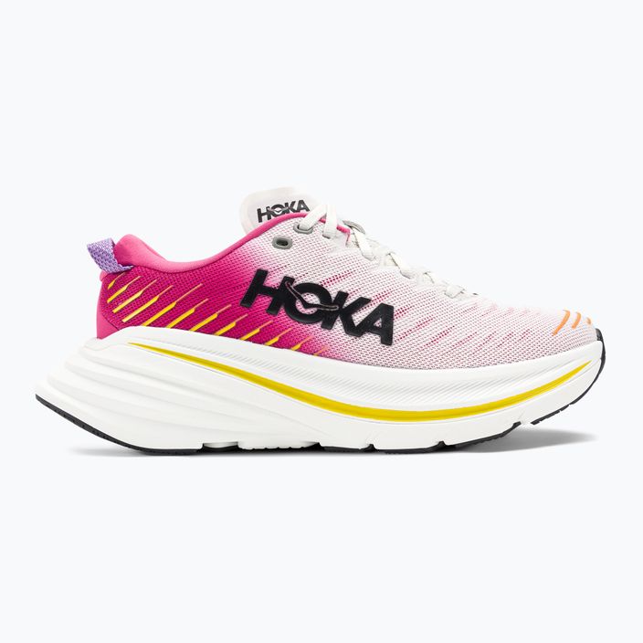 Γυναικεία παπούτσια για τρέξιμο HOKA Bondi X blanc de blanc/pink yarrow 2