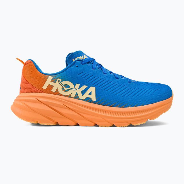 HOKA ανδρικά παπούτσια για τρέξιμο Rincon 3 μπλε-πορτοκαλί 1119395-CSVO 2