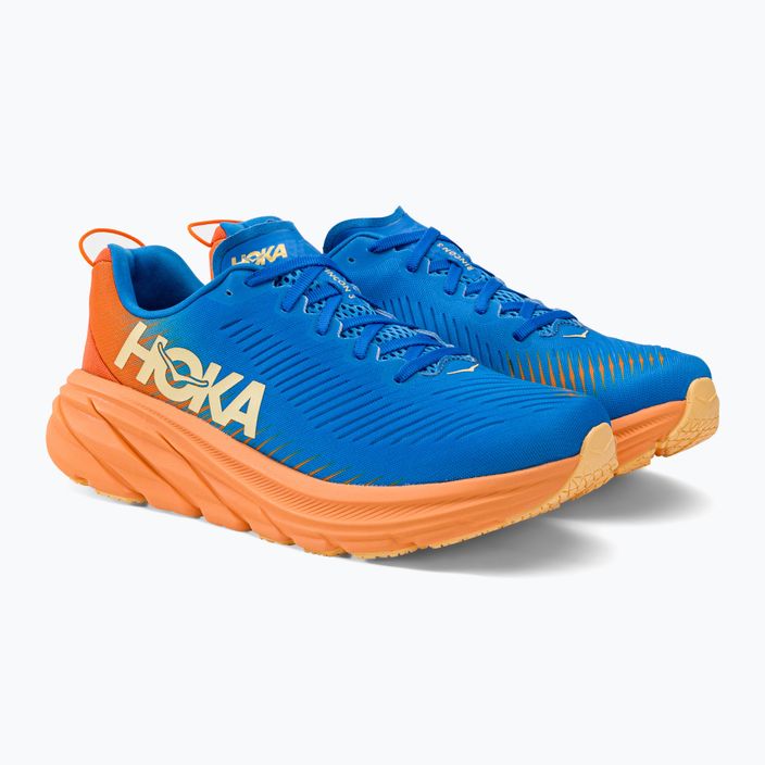 HOKA ανδρικά παπούτσια για τρέξιμο Rincon 3 μπλε-πορτοκαλί 1119395-CSVO 3