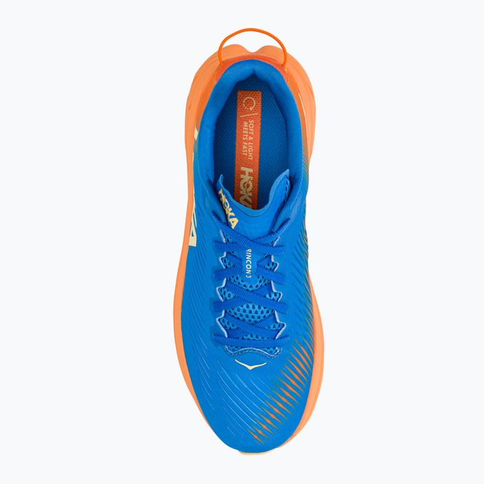 HOKA ανδρικά παπούτσια για τρέξιμο Rincon 3 μπλε-πορτοκαλί 1119395-CSVO 5