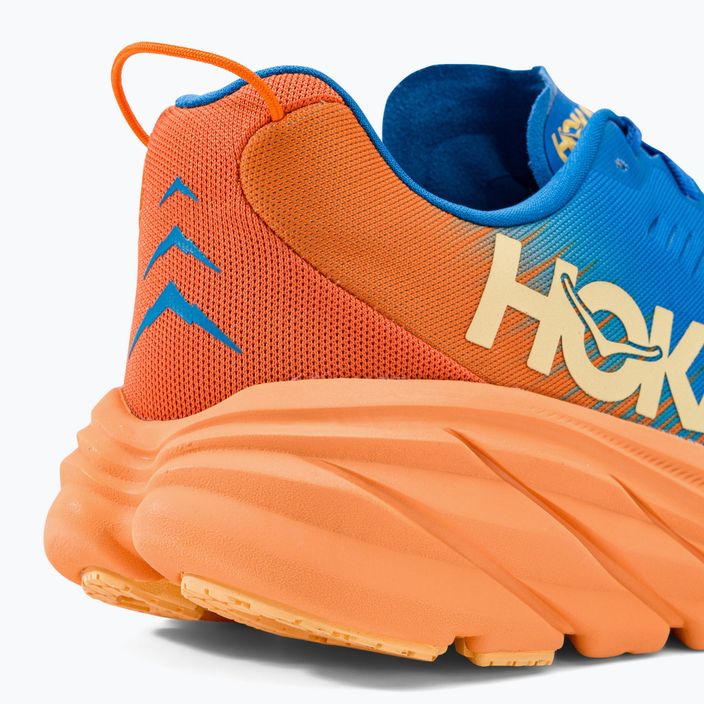 HOKA ανδρικά παπούτσια για τρέξιμο Rincon 3 μπλε-πορτοκαλί 1119395-CSVO 8