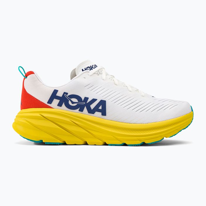 HOKA ανδρικά παπούτσια για τρέξιμο Rincon 3 λευκό 1119395-WEGG 2