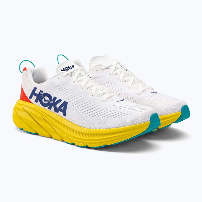 HOKA ανδρικά παπούτσια για τρέξιμο Rincon 3 λευκό 1119395-WEGG 3