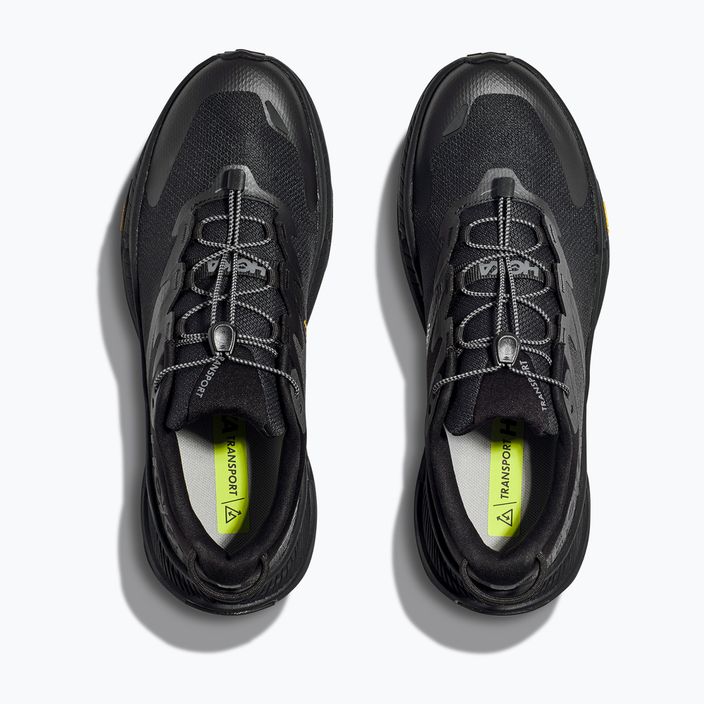 HOKA Transport ανδρικά παπούτσια για τρέξιμο μαύρο 1123153-BBLC 13
