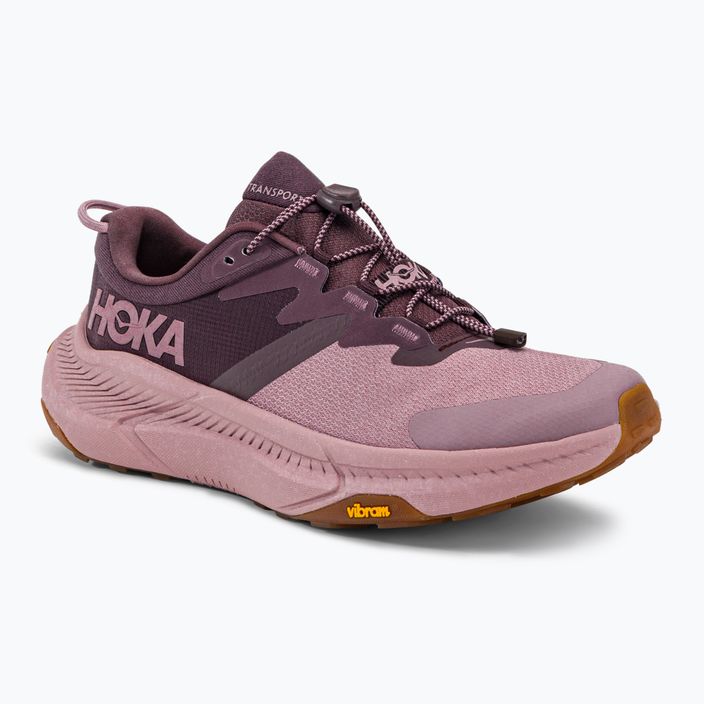 Γυναικεία παπούτσια για τρέξιμο HOKA Transport μοβ-ροζ 1123154-RWMV