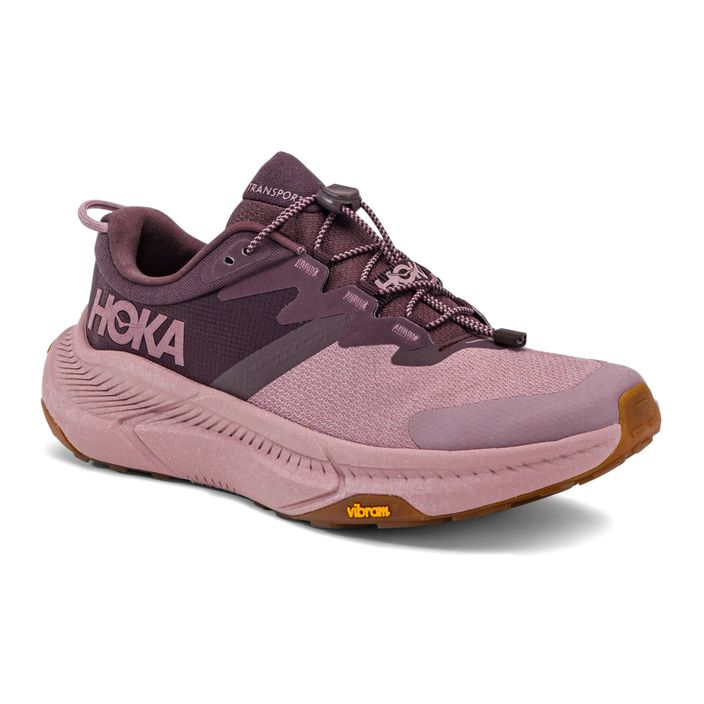 Γυναικεία παπούτσια για τρέξιμο HOKA Transport μοβ-ροζ 1123154-RWMV 12
