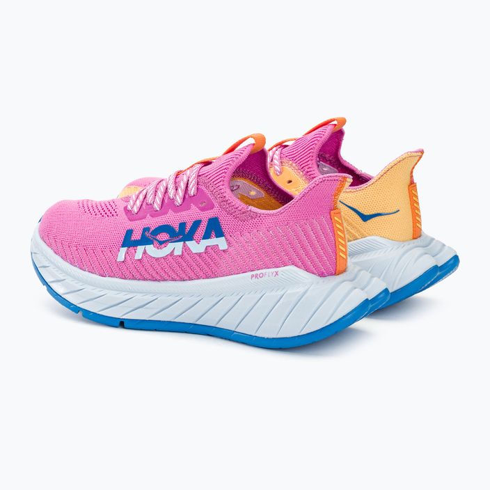 Γυναικεία παπούτσια τρεξίματος HOKA Carbon X 3 cyclamen/impala 3