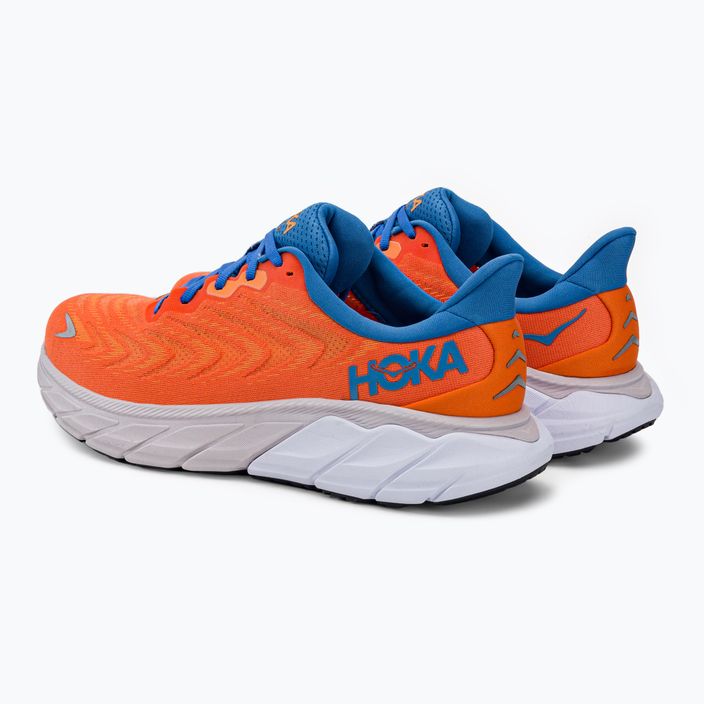 HOKA ανδρικά παπούτσια για τρέξιμο Arahi 6 πορτοκαλί 1123194-VOCS 4