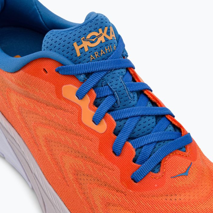 HOKA ανδρικά παπούτσια για τρέξιμο Arahi 6 πορτοκαλί 1123194-VOCS 10