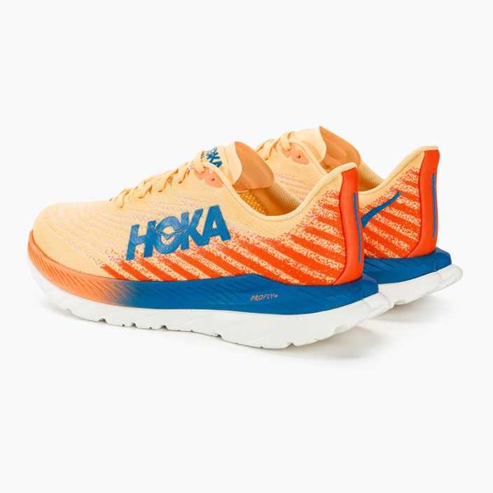 HOKA Mach 5 impala/vibrant orange ανδρικά παπούτσια για τρέξιμο 3