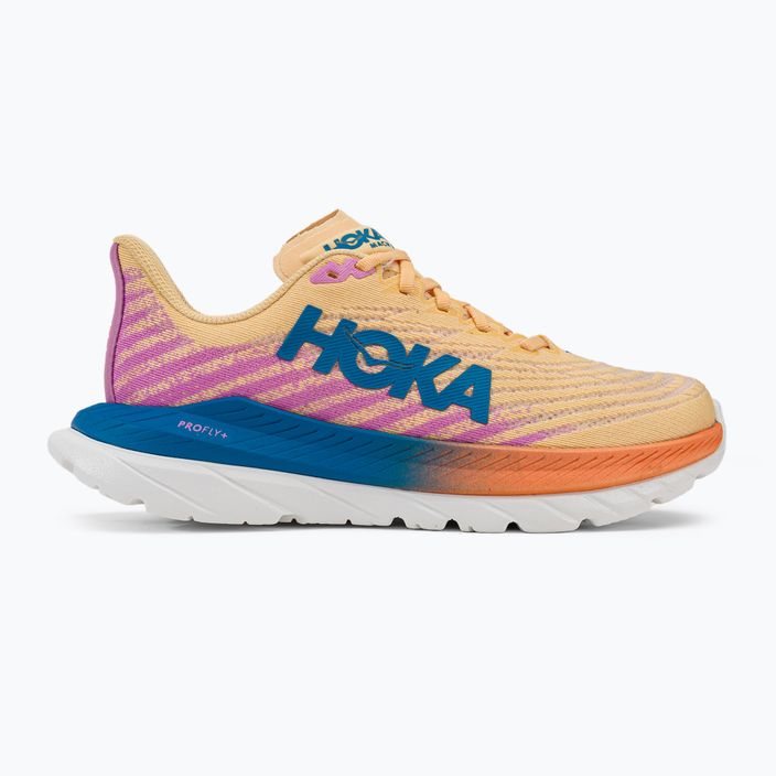 Γυναικεία παπούτσια για τρέξιμο HOKA Mach 5 πορτοκαλί-μωβ 1127894-ICYC 2