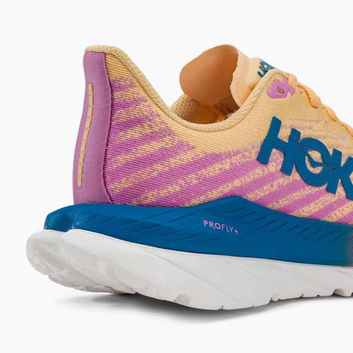 Γυναικεία παπούτσια για τρέξιμο HOKA Mach 5 πορτοκαλί-μωβ 1127894-ICYC 8