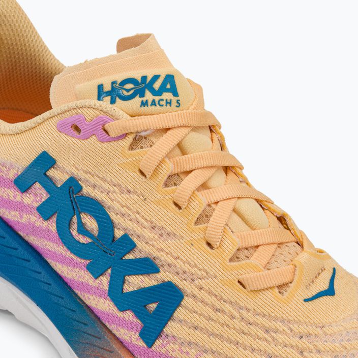 Γυναικεία παπούτσια για τρέξιμο HOKA Mach 5 πορτοκαλί-μωβ 1127894-ICYC 10
