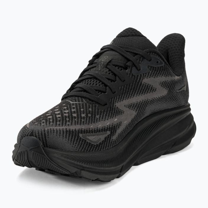 Ανδρικά παπούτσια τρεξίματος HOKA Clifton 9 μαύρο/μαύρο 7