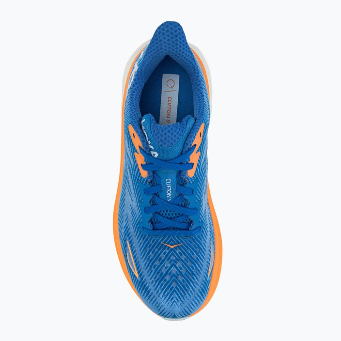 HOKA ανδρικά παπούτσια για τρέξιμο Clifton 9 μπλε 1127895-CSAA 5