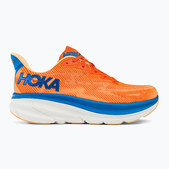 HOKA ανδρικά παπούτσια για τρέξιμο Clifton 9 πορτοκαλί 1127895-VOIM 2