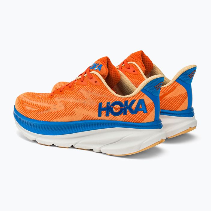 HOKA ανδρικά παπούτσια για τρέξιμο Clifton 9 πορτοκαλί 1127895-VOIM 4
