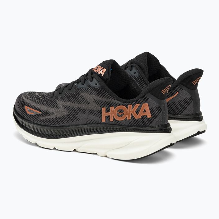 Γυναικεία παπούτσια για τρέξιμο HOKA Clifton 9 μαύρο 1127896-BCPPR 4