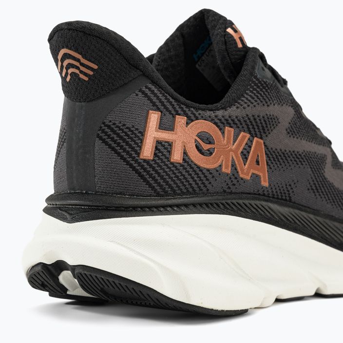 Γυναικεία παπούτσια για τρέξιμο HOKA Clifton 9 μαύρο 1127896-BCPPR 10