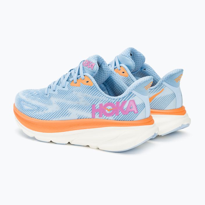 Γυναικεία παπούτσια για τρέξιμο HOKA Clifton 9 airy blue/ice water 3