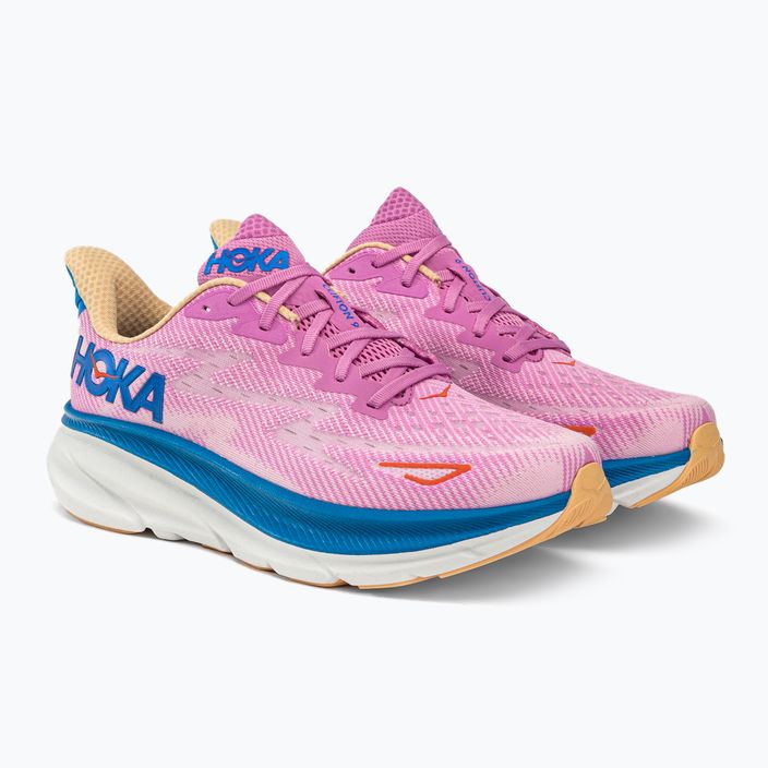 Γυναικεία παπούτσια για τρέξιμο HOKA Clifton 9 ροζ 1127896-CSLC 3