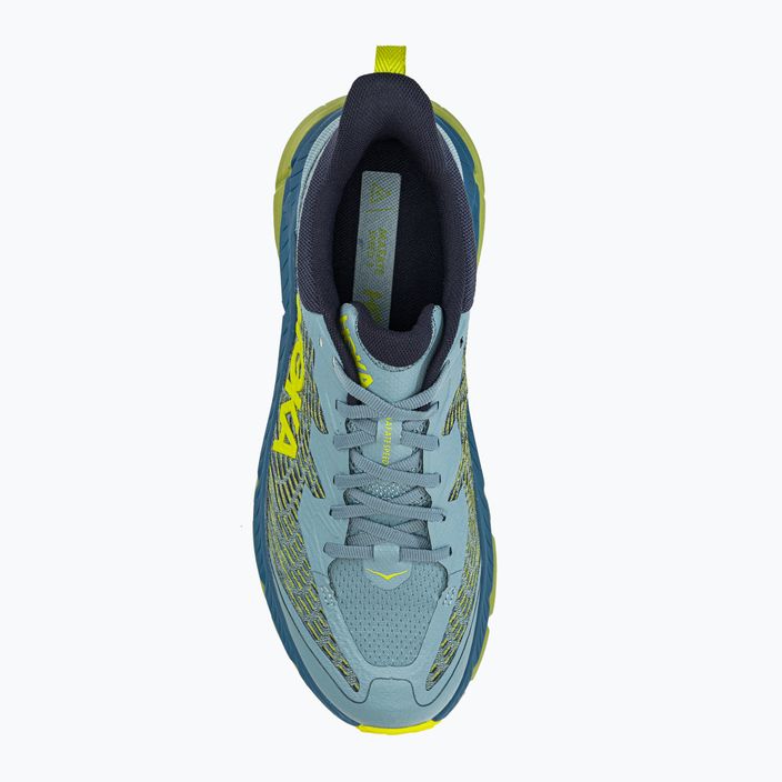 HOKA ανδρικά παπούτσια για τρέξιμο Mafate Speed 4 μπλε/κίτρινο 1129930-SBDCT 6