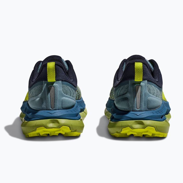 HOKA ανδρικά παπούτσια για τρέξιμο Mafate Speed 4 μπλε/κίτρινο 1129930-SBDCT 13