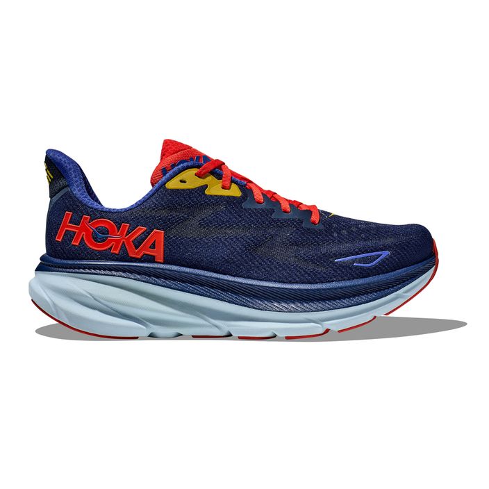 HOKA ανδρικά παπούτσια για τρέξιμο Clifton 9 Wide bellwether blue/dazzling blue 2
