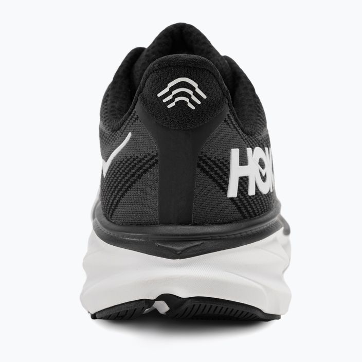 Ανδρικά παπούτσια τρεξίματος HOKA Clifton 9 Wide μαύρο/λευκό 6