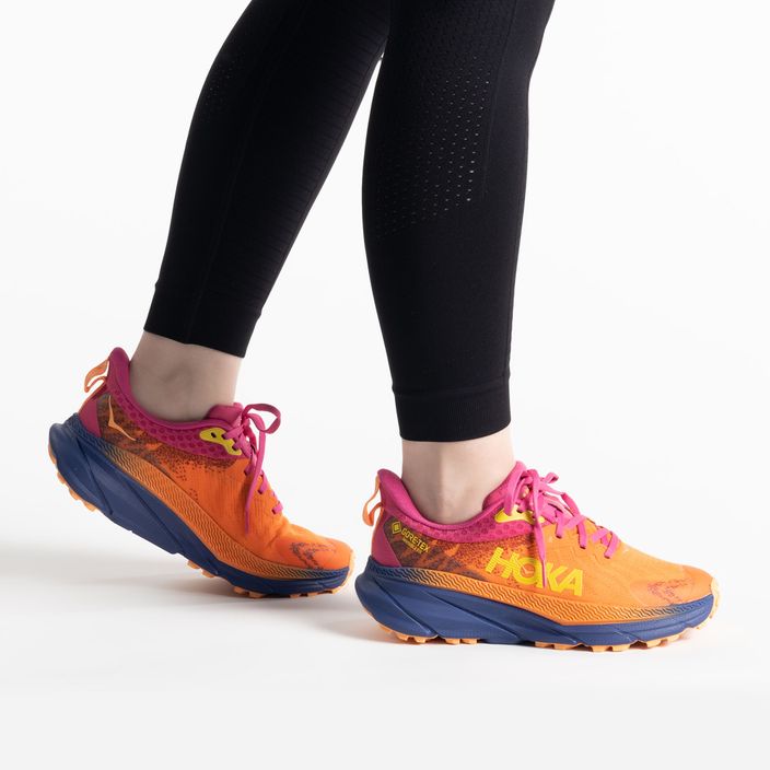 Γυναικεία παπούτσια για τρέξιμο HOKA Challenger ATR 7 GTX πορτοκαλί-ροζ 1134502-VOPY 2