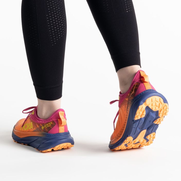 Γυναικεία παπούτσια για τρέξιμο HOKA Challenger ATR 7 GTX πορτοκαλί-ροζ 1134502-VOPY 3