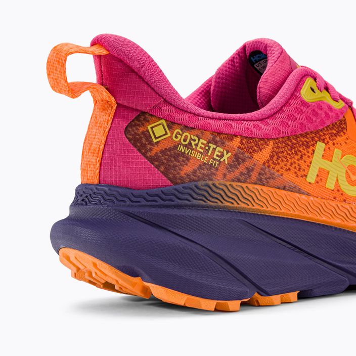 Γυναικεία παπούτσια για τρέξιμο HOKA Challenger ATR 7 GTX πορτοκαλί-ροζ 1134502-VOPY 10