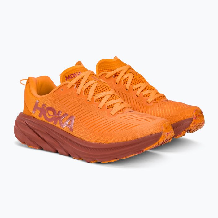 HOKA ανδρικά παπούτσια για τρέξιμο Rincon 3 amber haze/sherbet 4