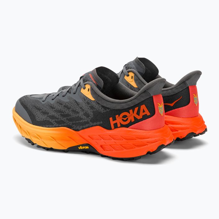 Ανδρικά παπούτσια τρεξίματος HOKA Speedgoat 5 castlerock/flame 3