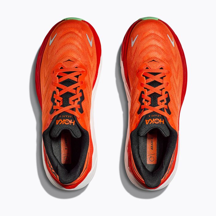 Ανδρικά παπούτσια για τρέξιμο HOKA Arahi 6 flame/μαύρο 12