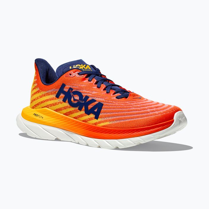 HOKA Mach 5 flame/dandelion ανδρικά παπούτσια για τρέξιμο 7