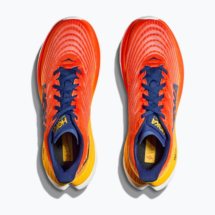 HOKA Mach 5 flame/dandelion ανδρικά παπούτσια για τρέξιμο 12