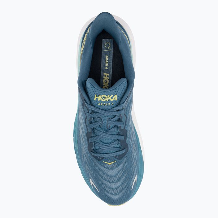 HOKA ανδρικά παπούτσια για τρέξιμο Arahi 6 blueesteel/sunlit ocean 6