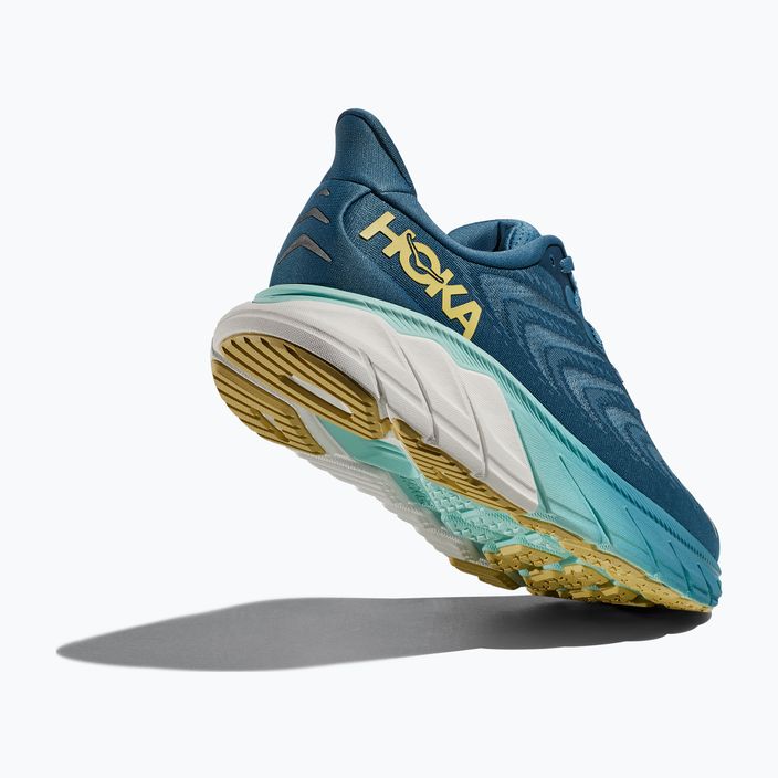 HOKA ανδρικά παπούτσια για τρέξιμο Arahi 6 blueesteel/sunlit ocean 17