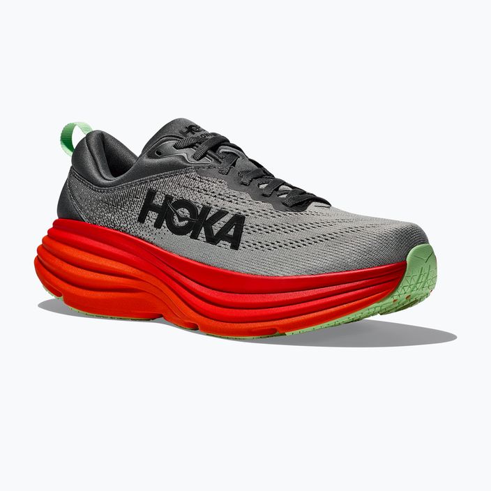Ανδρικά παπούτσια HOKA Bondi 8 castlerock/flame running shoes 7