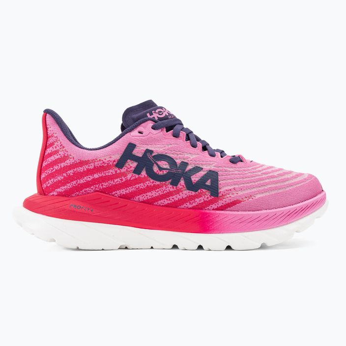 Γυναικεία παπούτσια για τρέξιμο HOKA Mach 5 βατόμουρο/φράουλα 2