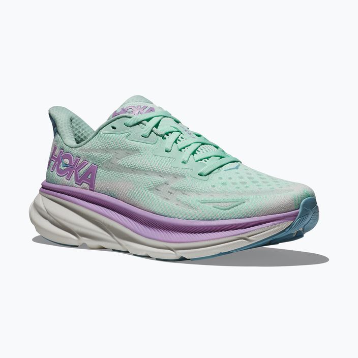 Γυναικεία παπούτσια για τρέξιμο HOKA Clifton 9 sunlit ocean/lilac mist 11