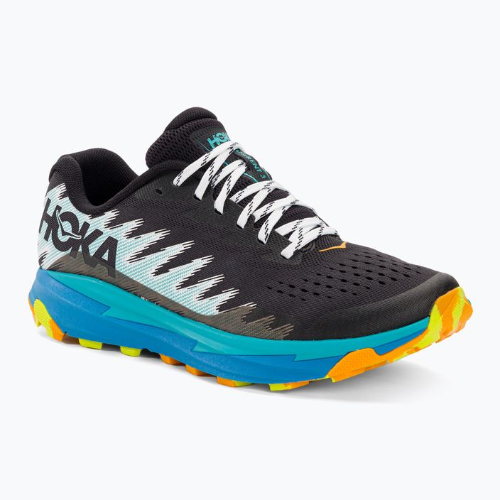 Ανδρικά παπούτσια για τρέξιμο HOKA Torrent 3 μαύρο/μπλε ντίβα