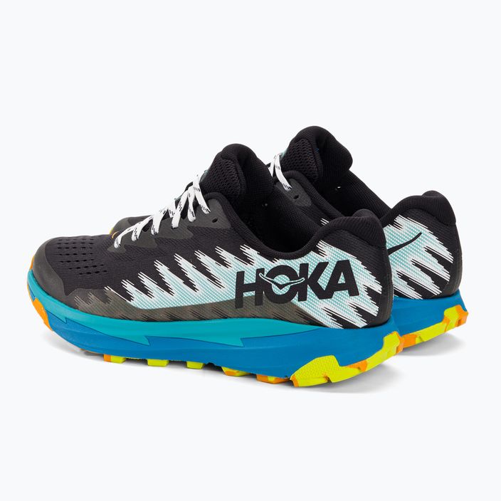 Ανδρικά παπούτσια για τρέξιμο HOKA Torrent 3 μαύρο/μπλε ντίβα 3
