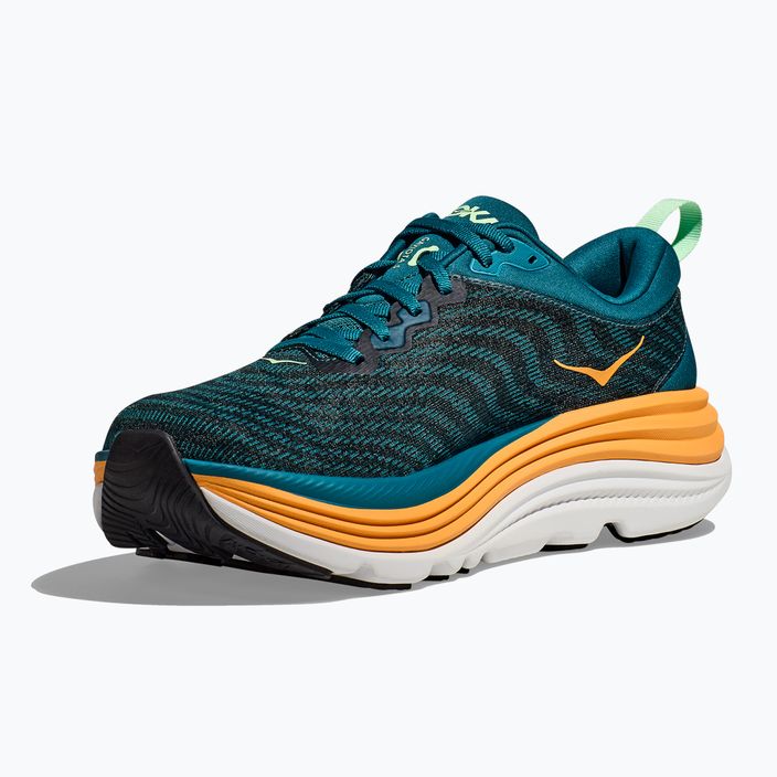 HOKA ανδρικά παπούτσια για τρέξιμο Gaviota 5 deep lagoon/sherbet 4