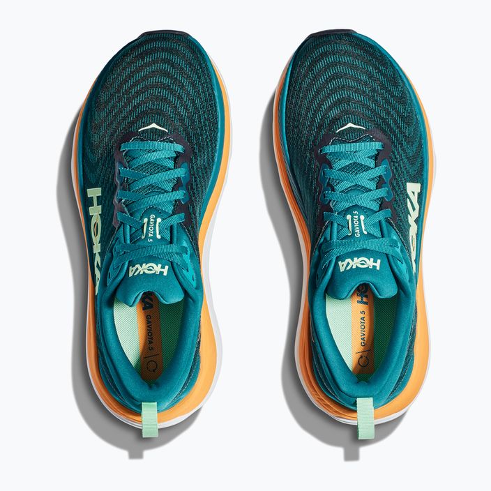 HOKA ανδρικά παπούτσια για τρέξιμο Gaviota 5 deep lagoon/sherbet 8