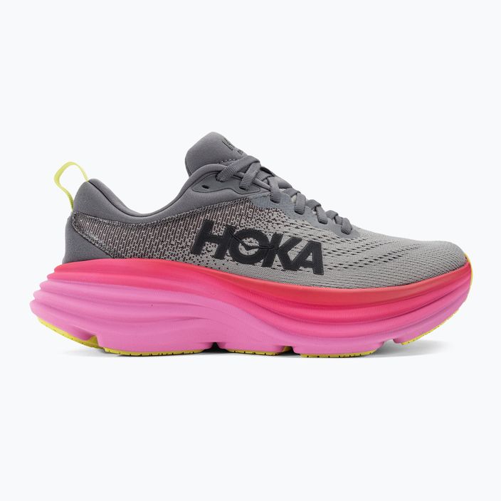 Γυναικεία παπούτσια για τρέξιμο HOKA Bondi 8 castlerock/strawberry 2