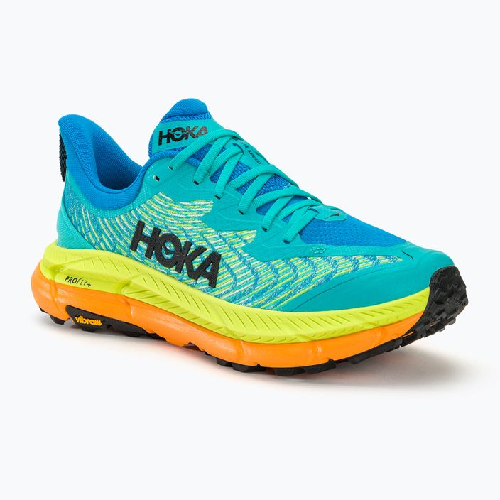 HOKA ανδρικά παπούτσια για τρέξιμο Mafate Speed 4 ceramic/diva blue