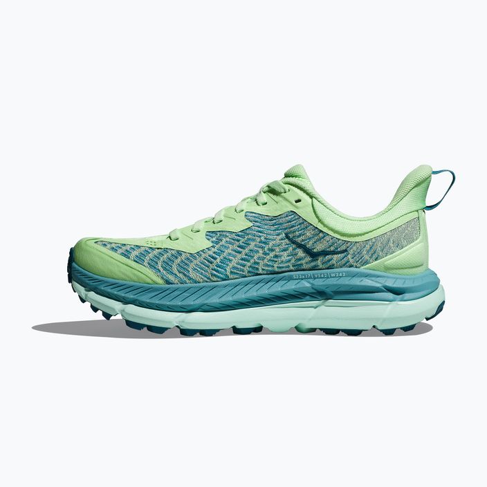 Γυναικεία παπούτσια για τρέξιμο HOKA Mafate Speed 4 lime glow/ocean mist 13